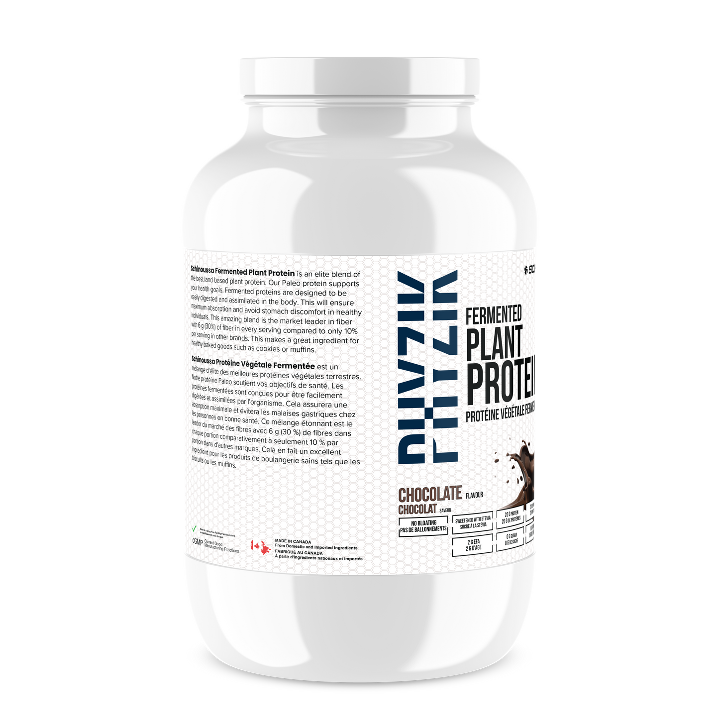 FERMENTED PLANT BASED PROTEIN CHOCOLATE - Schinoussa Superfoods