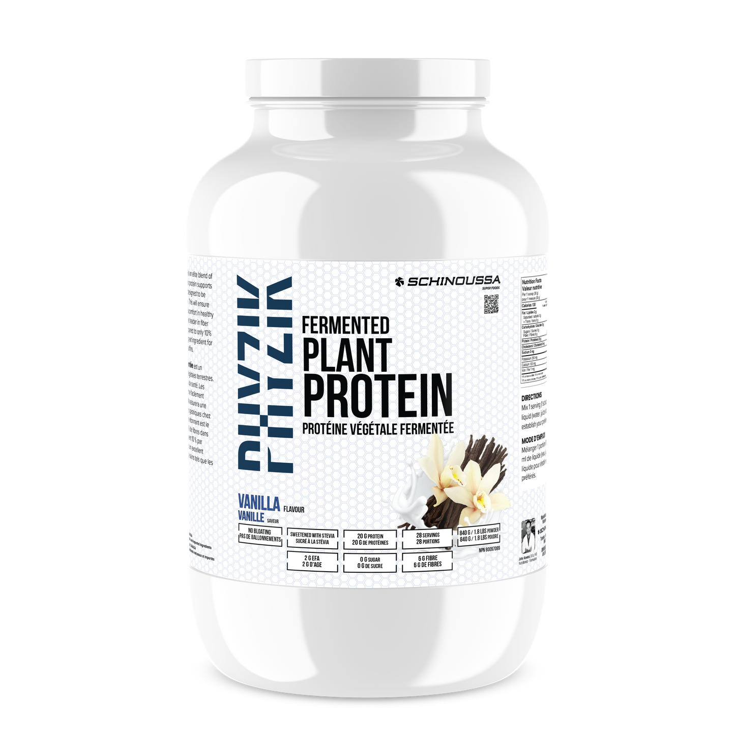 Fermented Vanilla Plant Protein