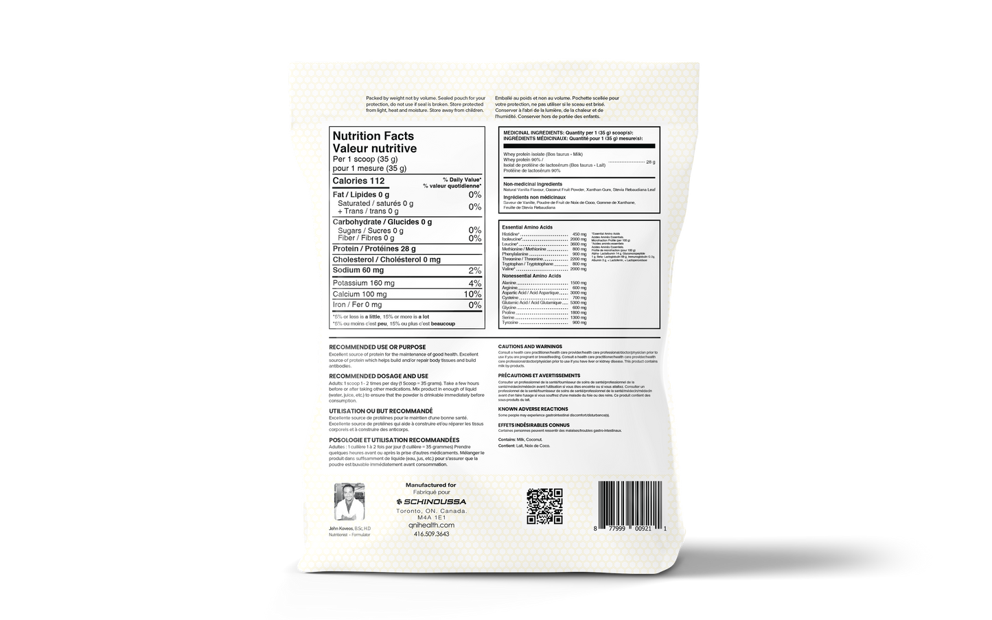 PHYZIK VANILLA WHEY ISOLATE PROTEIN