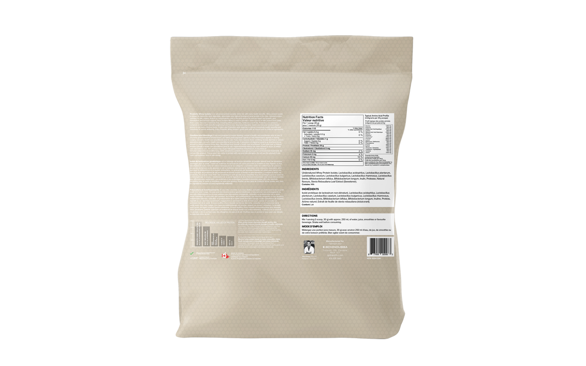 NEW ZEALAND PROBIOTIC WHEY ISOLATE COOKIES & CREAM PROTEIN POWDER