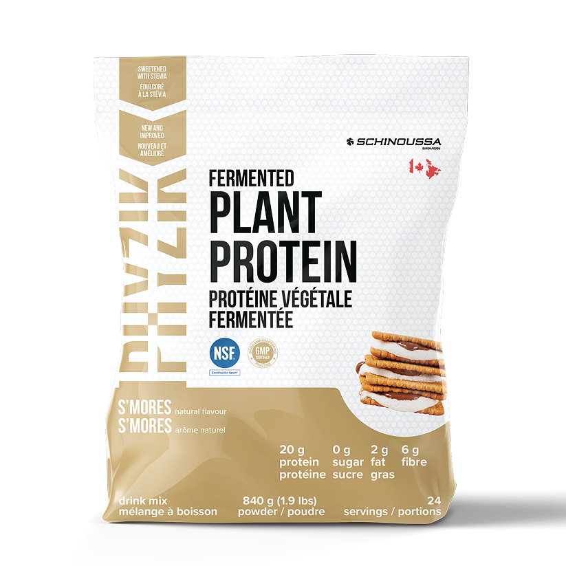 FERMENTED PLANT BASED PROTEIN S'MORES
