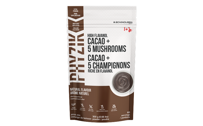 HIGH FLAVANOL CACAO + 5 MUSHROOMS 300 G