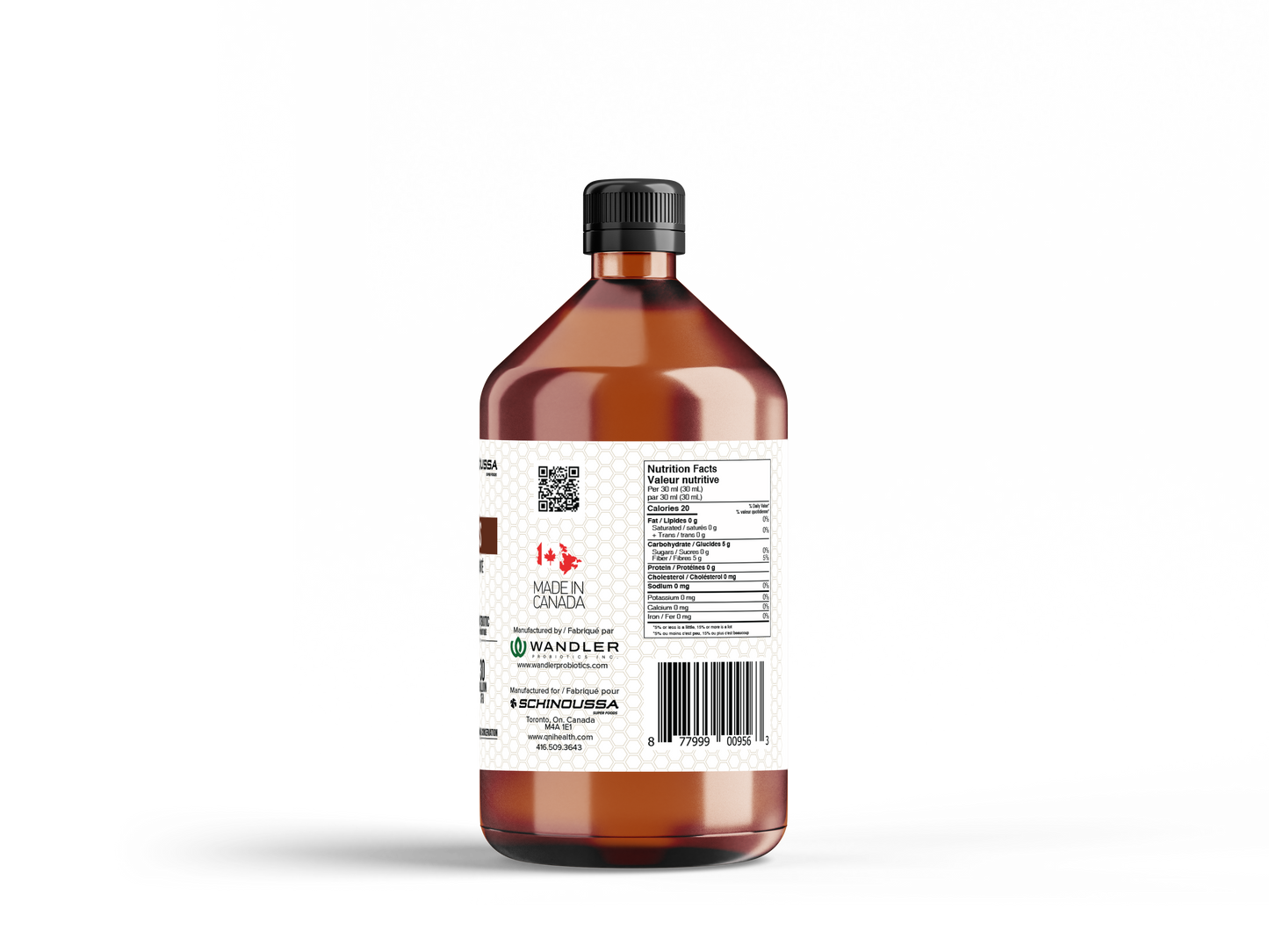 LIVE PROBIOTICS ELIXIR - CHOCO CHAGA - Schinoussa Superfoods
