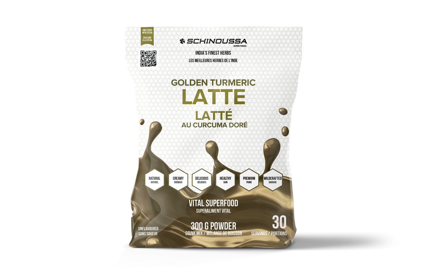 GOLDEN TUMERIC LATTE - Schinoussa Superfoods