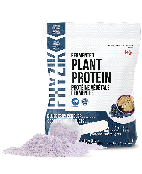 FERMENTED PLANT BASED PROTEIN BLUEBERRY COBBLER