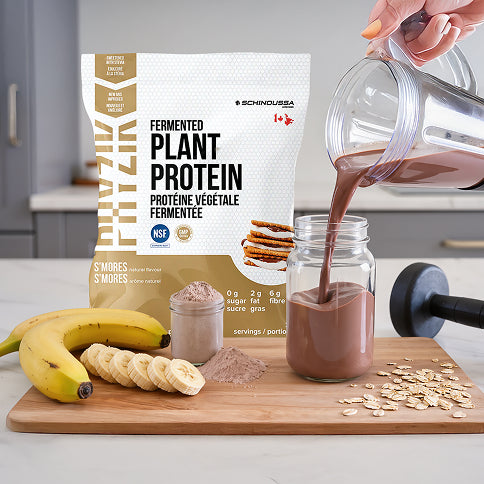 FERMENTED PLANT BASED PROTEIN S'MORES