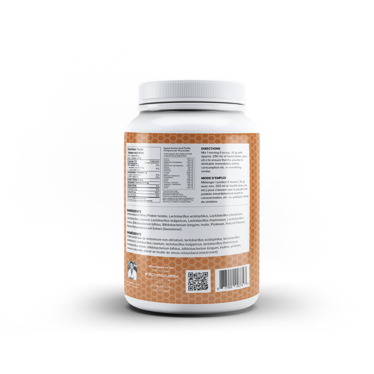 NEW ZEALAND PROBIOTIC WHEY ISO PUMPKIN SPICE