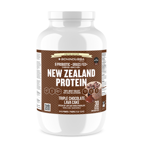 NEW ZEALAND TRIPLE CHOCOLATE LAVA CAKE WHEY PROTEIN Schinoussa Superfoods
