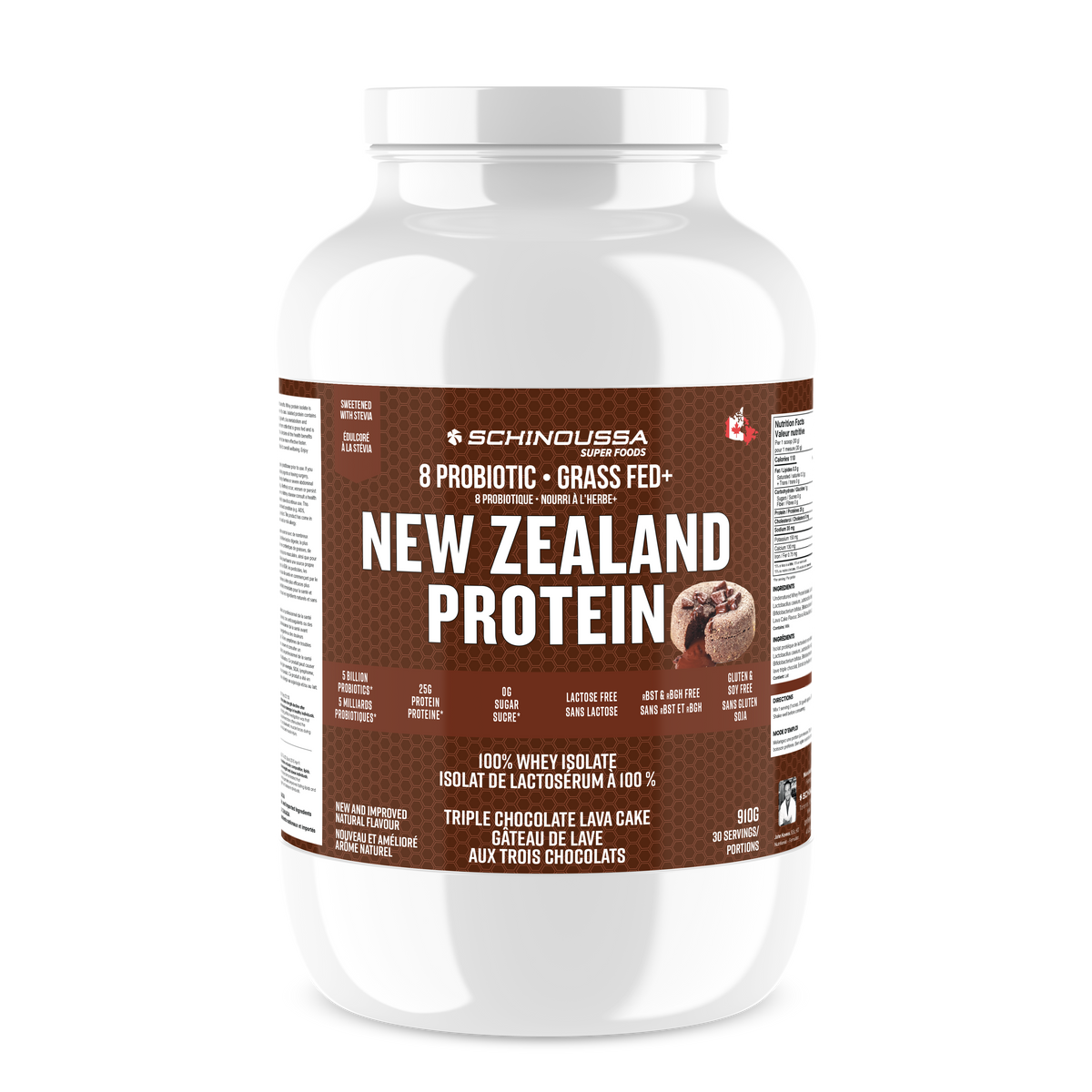NEW ZEALAND TRIPLE CHOCOLATE LAVA CAKE WHEY PROTEIN POWDER