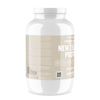 NEW ZEALAND PROBIOTIC WHEY ISOLATE COOKIES & CREAM PROTEIN POWDER