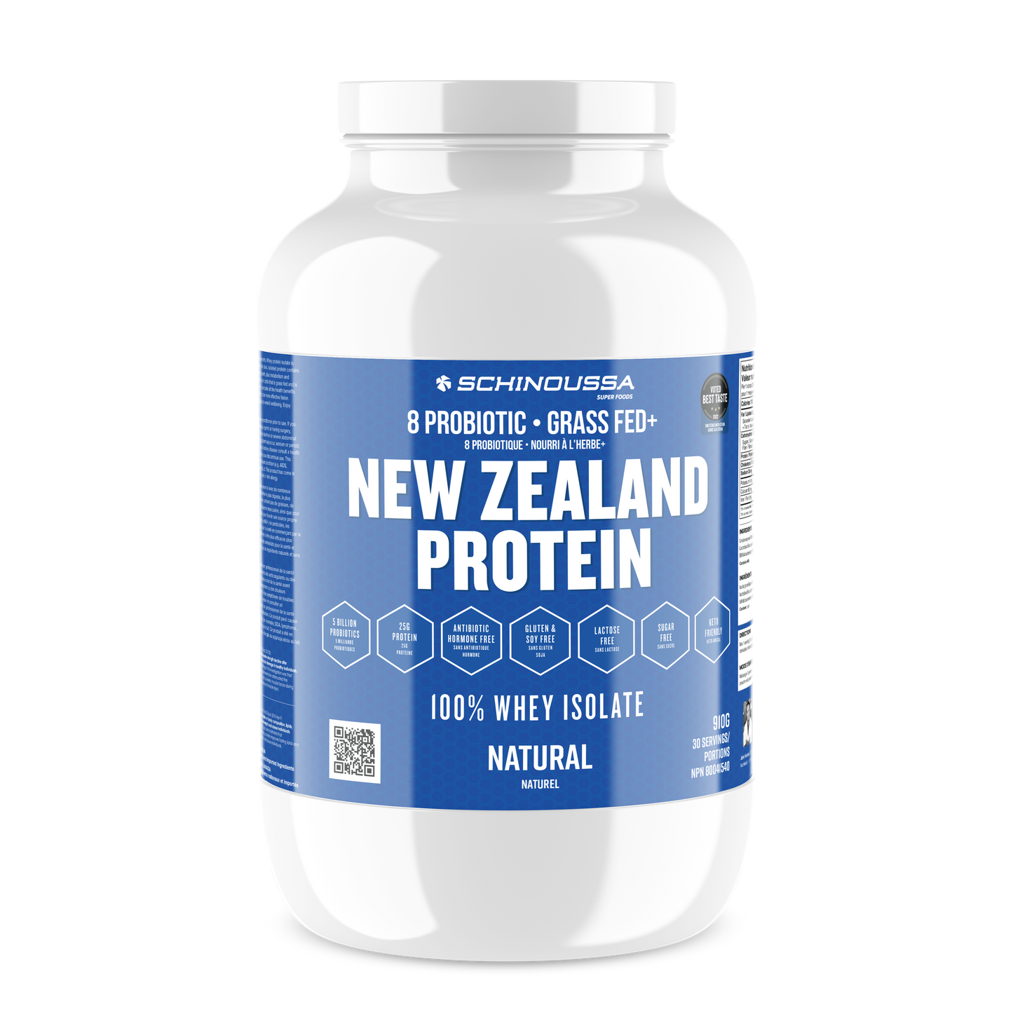 NZ PROBIOTIC WHEY ISOLATE NATURAL 2LBS