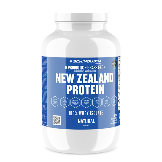 NEW ZEALAND PROBIOTIC WHEY ISO NATURAL FLAVOUR - Schinoussa Superfoods