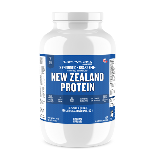 NEW ZEALAND PROBIOTIC WHEY ISOLATE NATURAL FLAVOUR PROTEIN POWDER