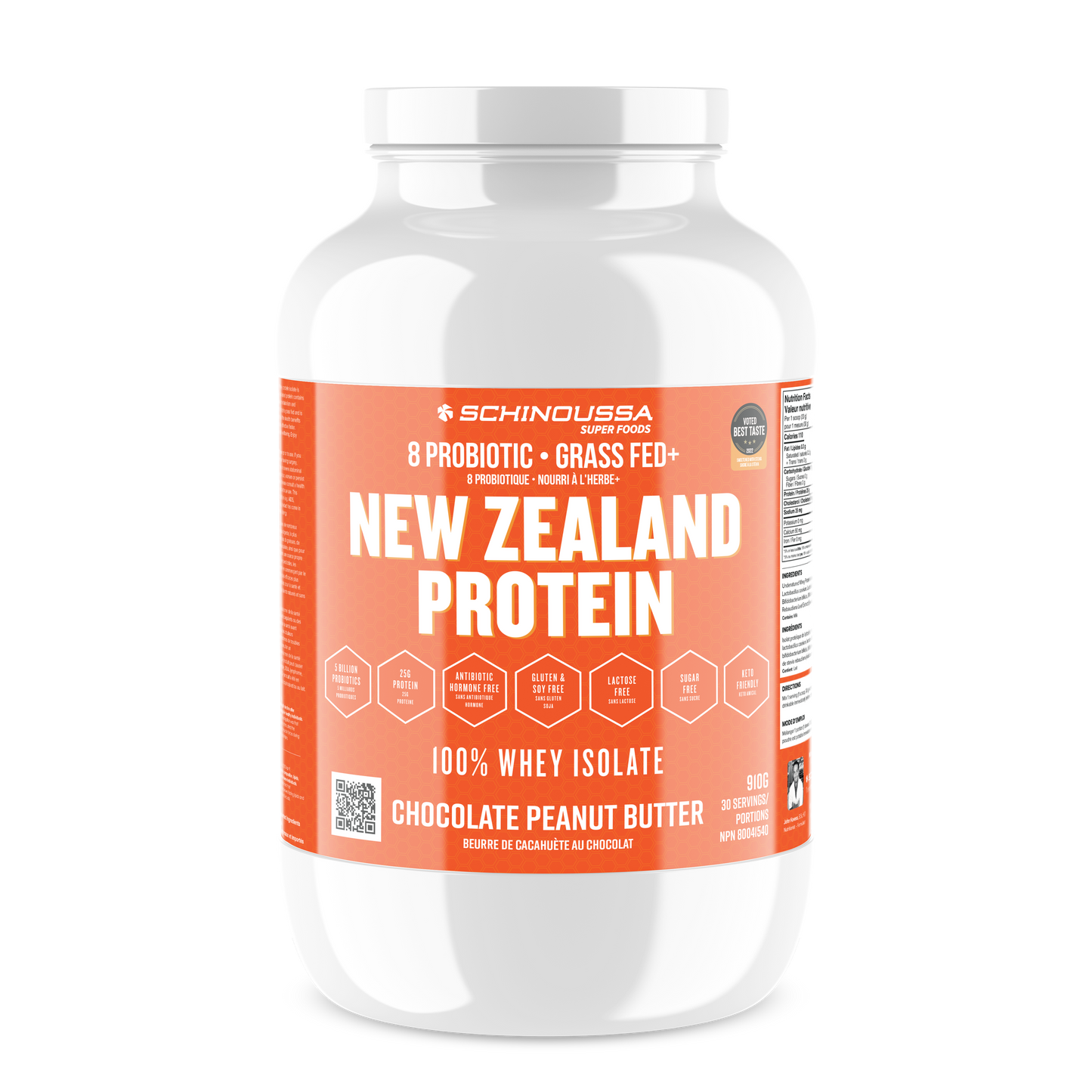 NZ PROBIOTIC WHEY ISO PEANUT BUTTER CHOCOLATE 2LBS