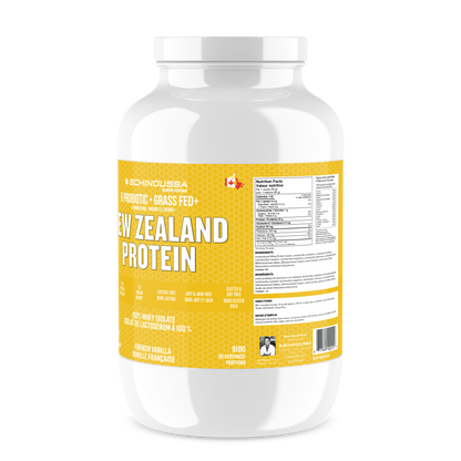 NEW ZEALAND VANILLA PROBIOTIC WHEY ISOLATE PROTEIN POWDER