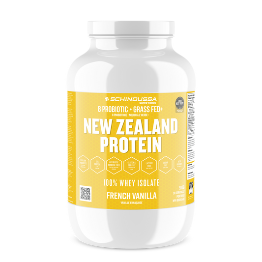 NEW ZEALAND VANILLA PROBIOTIC WHEY ISOLATE - Schinoussa Superfoods