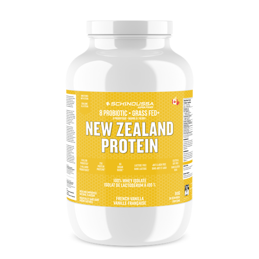 NEW ZEALAND VANILLA PROBIOTIC WHEY ISOLATE PROTEIN POWDER