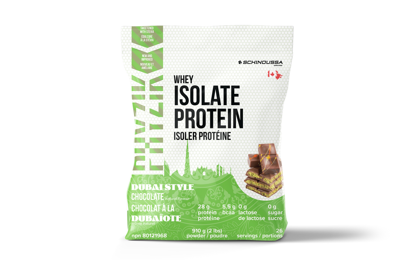 PHYZIK DUBAI CHOCOLATE WHEY ISOLATE PROTEIN