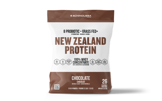 NEW ZEALAND PROBIOTIC CHOCOLATE WHEY CONCENTRATE PROTEIN POWDER