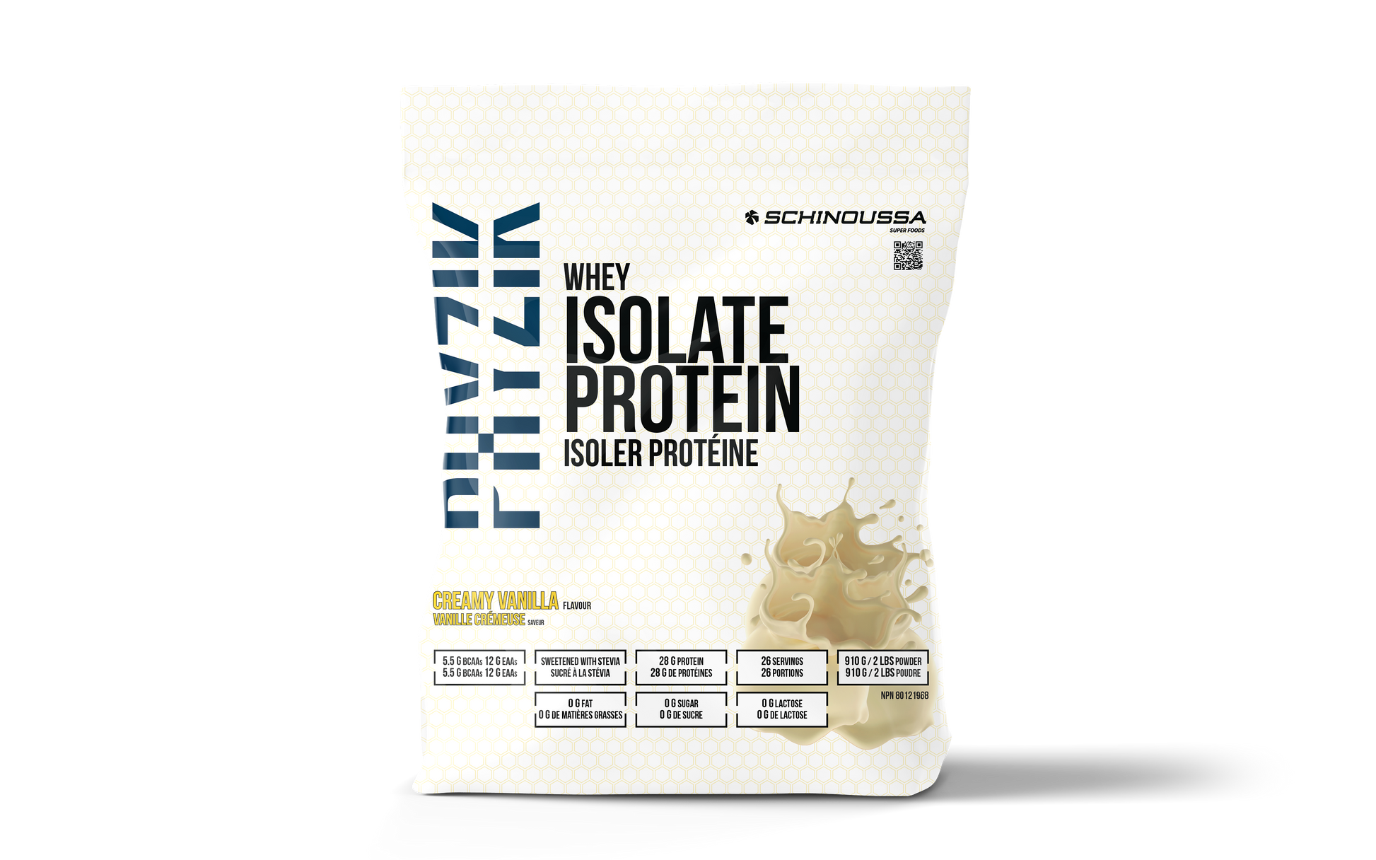 PHYZIK VANILLA WHEY ISOLATE PROTEIN - Schinoussa Superfoods