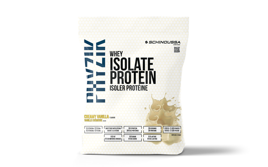 PHYZIK VANILLA WHEY ISOLATE PROTEIN - Schinoussa Superfoods