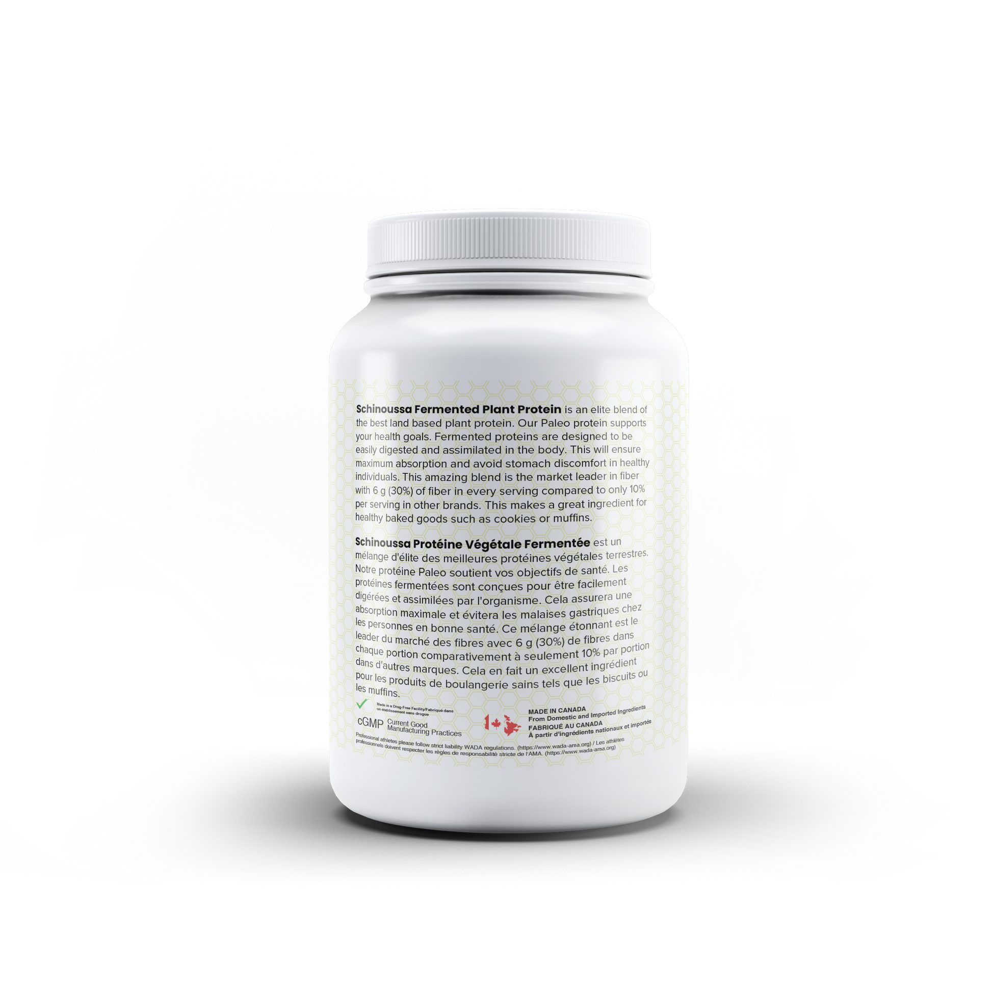 FERMENTED PLANT BASED PROTEIN VANILLA ICE CREAM - Schinoussa Superfoods