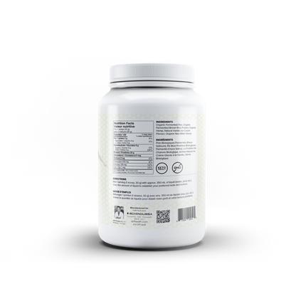 FERMENTED PLANT BASED PROTEIN VANILLA ICE CREAM - Schinoussa Superfoods