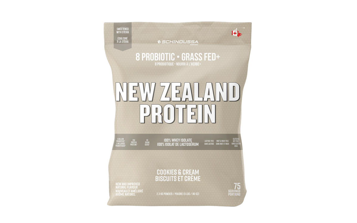 NEW ZEALAND PROBIOTIC WHEY ISOLATE COOKIES & CREAM PROTEIN POWDER
