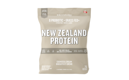 NEW ZEALAND PROBIOTIC WHEY ISOLATE COOKIES & CREAM PROTEIN POWDER