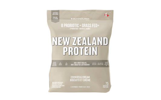 NEW ZEALAND PROBIOTIC WHEY ISOLATE COOKIES & CREAM PROTEIN POWDER