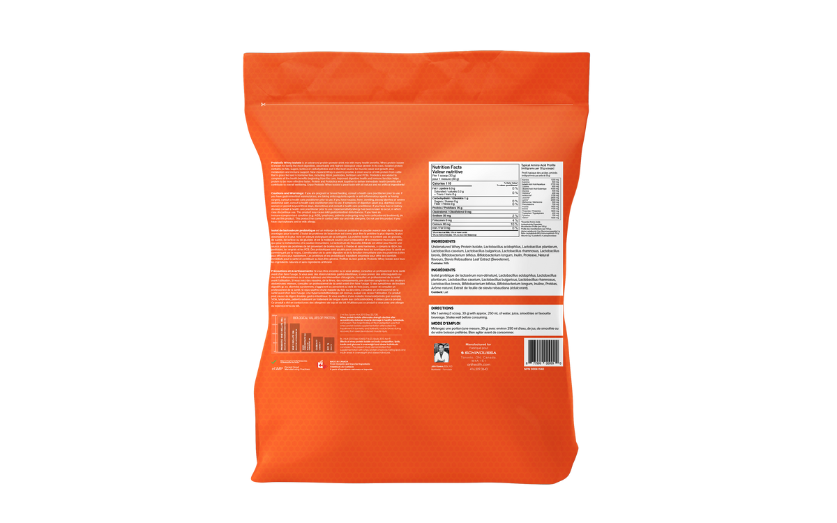 NEW ZEALAND PROBIOTIC WHEY ISOLATE PEANUT BUTTER CHOCOLATE PROTEIN POWDER