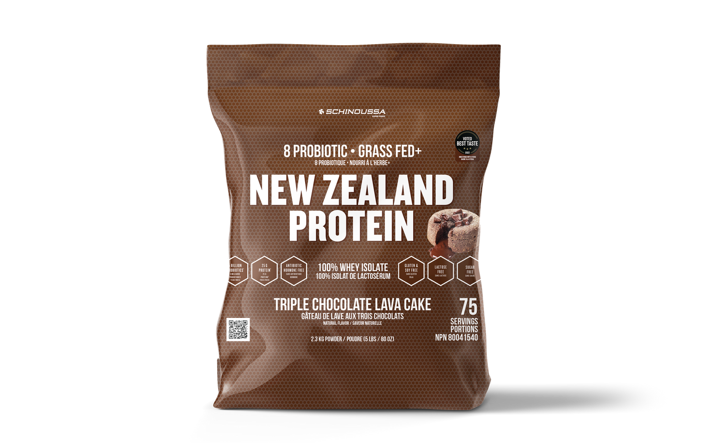 NEW ZEALAND TRIPLE CHOCOLATE LAVA CAKE WHEY PROTEIN POWDER