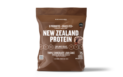 NEW ZEALAND TRIPLE CHOCOLATE LAVA CAKE WHEY PROTEIN POWDER