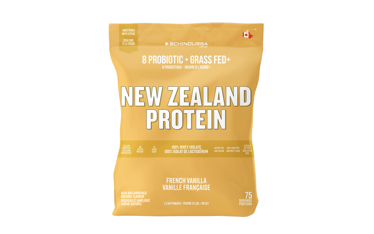 NEW ZEALAND VANILLA PROBIOTIC WHEY ISOLATE PROTEIN POWDER