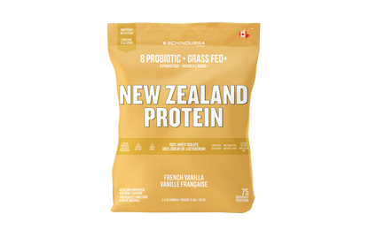 NEW ZEALAND VANILLA PROBIOTIC WHEY ISOLATE PROTEIN POWDER