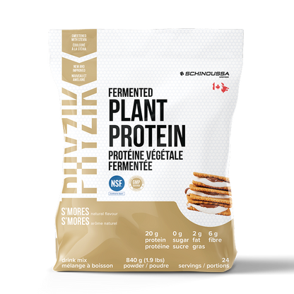 FERMENTED PLANT BASED PROTEIN S'MORES