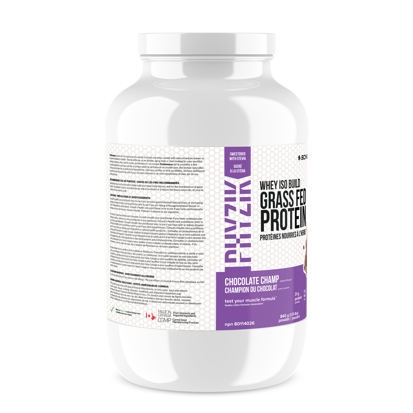 GRASS FED WHEY ISO BUILD CHOCOLATE CHAMP