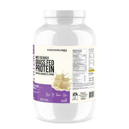 GRASS FED WHEY ISO BUILD VANILLA