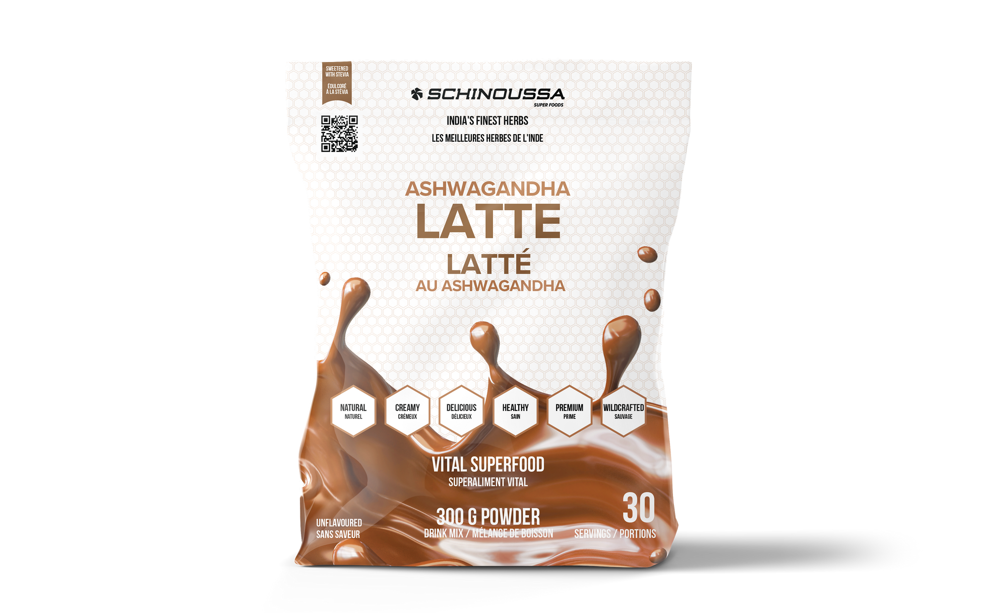 ASHWAGHANDA LATTE - Schinoussa Superfoods