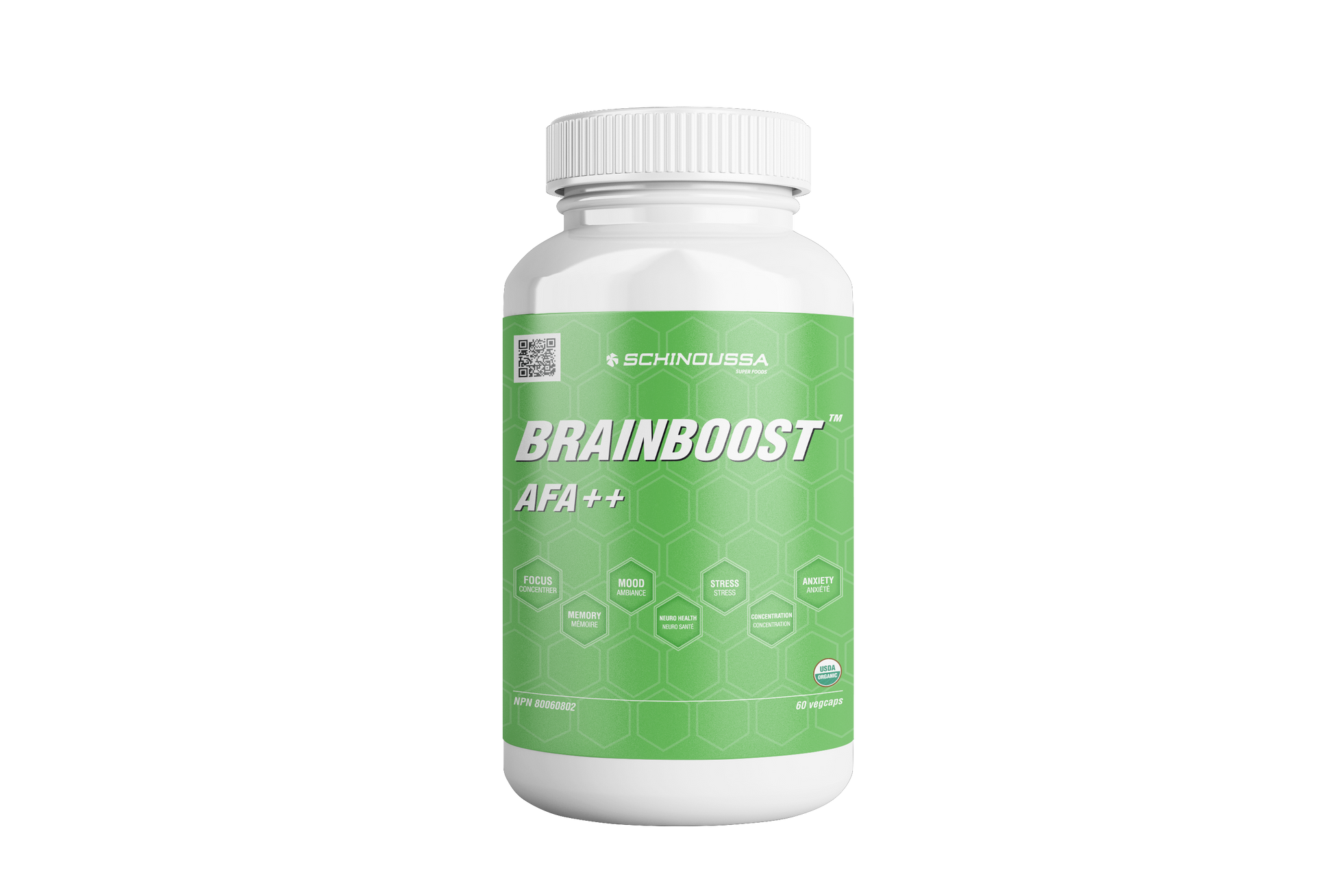 BRAINBOOST 60 caps - Schinoussa Superfoods
