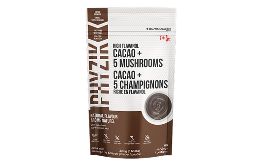 HIGH FLAVANOL CACAO + 5 MUSHROOMS 300 G