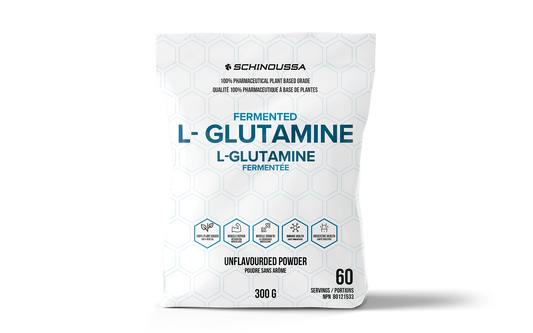 FERMENTED L-GLUTAMINE UNFLAVOURED - Schinoussa Superfoods