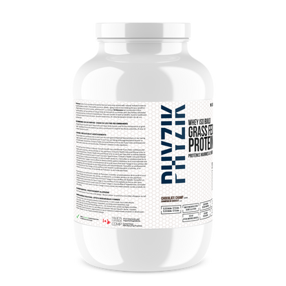 GRASS FED WHEY ISO BUILD CHOCOLATE - Schinoussa Superfoods