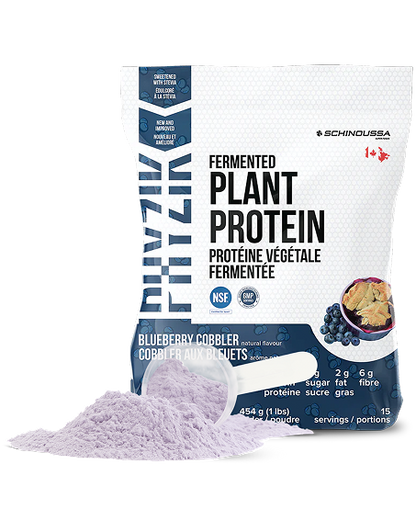 FERMENTED PLANT BASED PROTEIN BLUEBERRY COBBLER