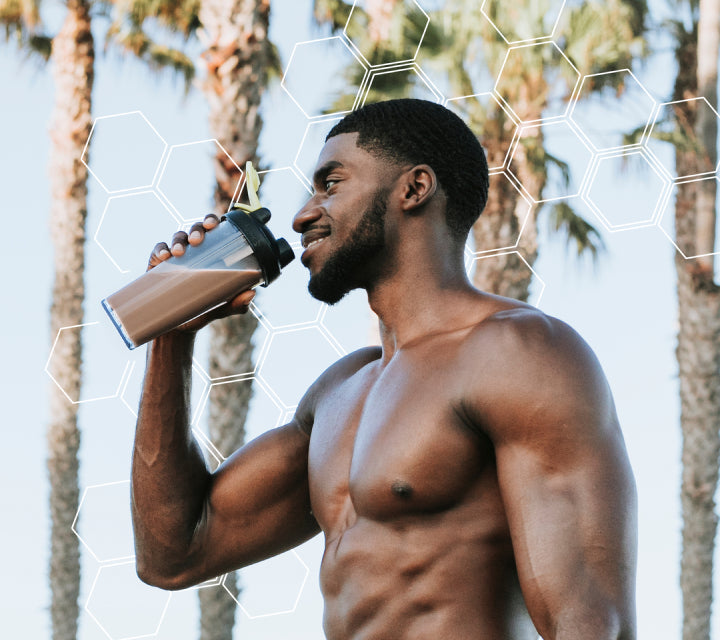 PURE PROTEIN, 
<span>CLEAN GAINS.</span>