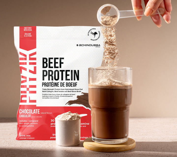 SCOOP, SHAKE, GO.