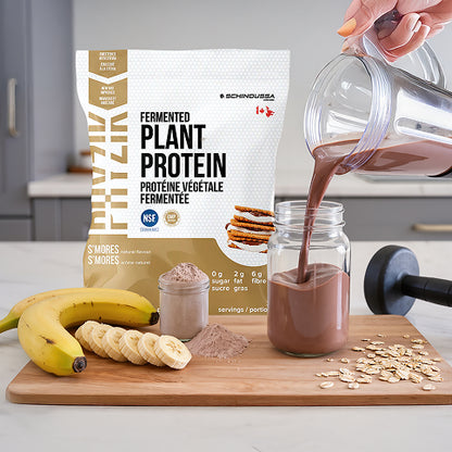 FERMENTED PLANT BASED PROTEIN S'MORES