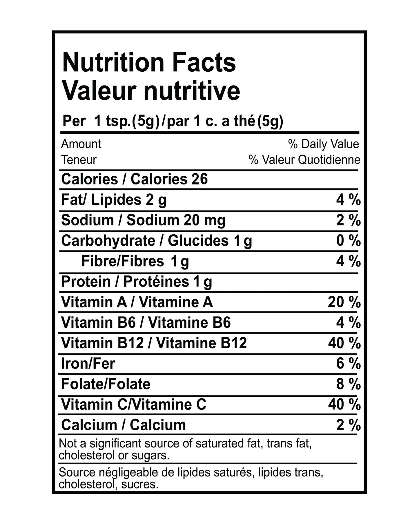 SEA VEGETABLES GLUCOSE SUPPORT 270G - Schinoussa Superfoods