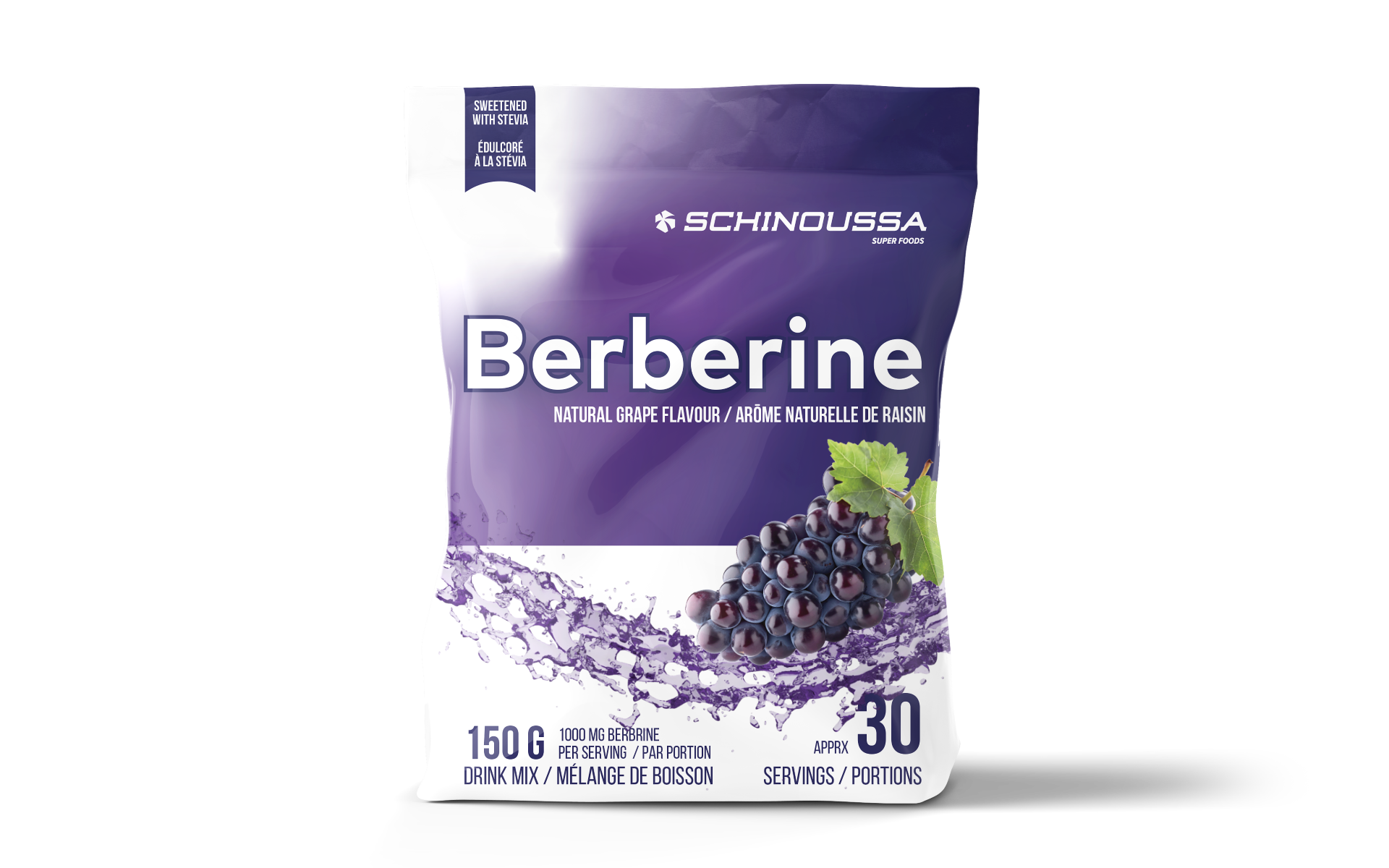 BERBERINE GRAPE DRINK - Schinoussa Superfoods