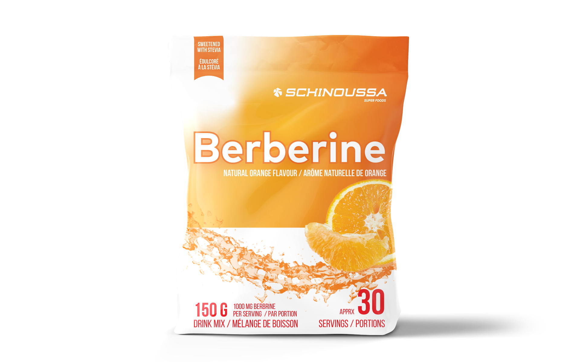 BERBERINE ORANGE DRINK - Schinoussa Superfoods